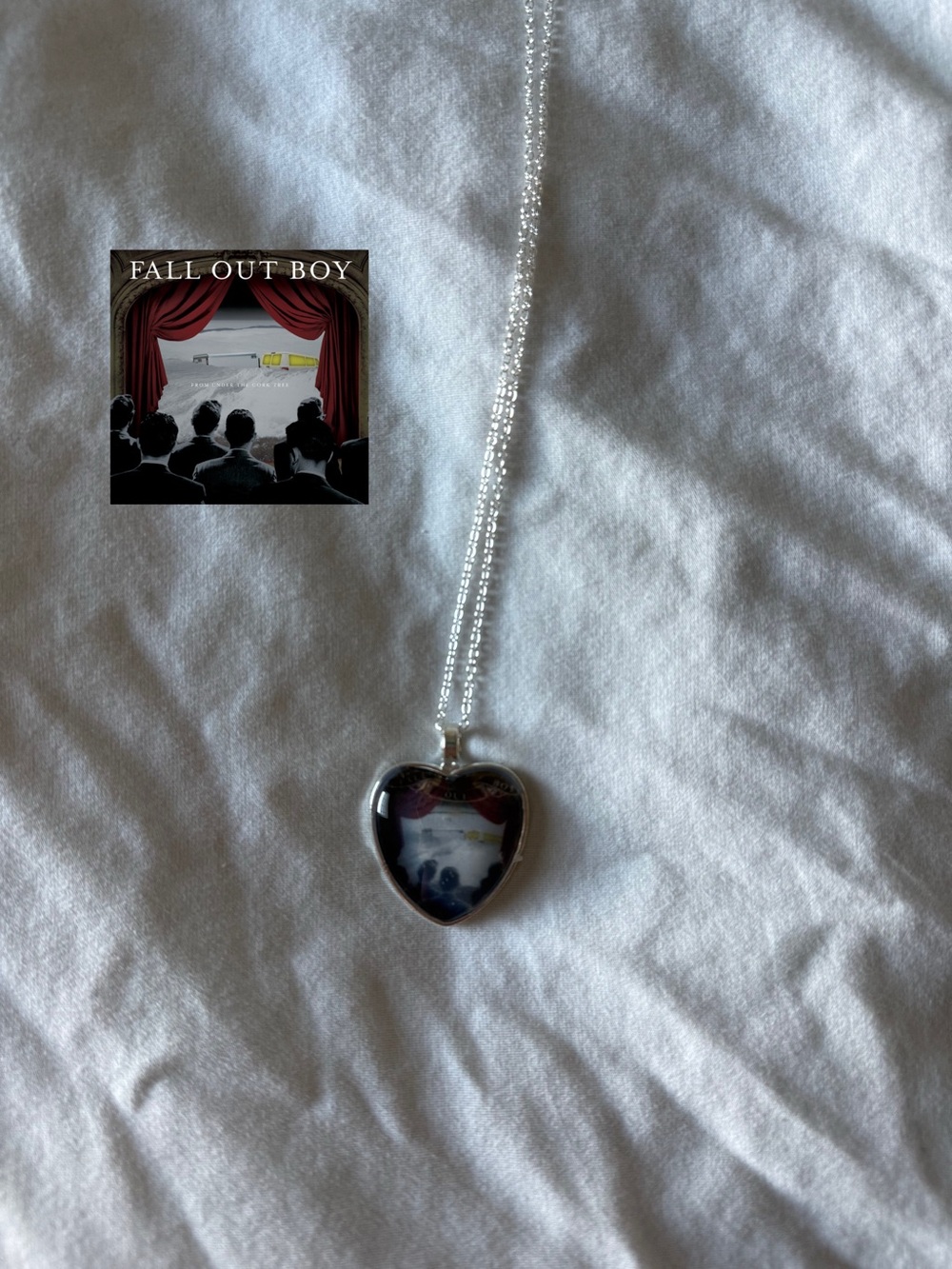 fall out boy from under the cork tree necklace